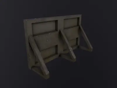 Mojo Barrier 3D Model Low-poly 3D model