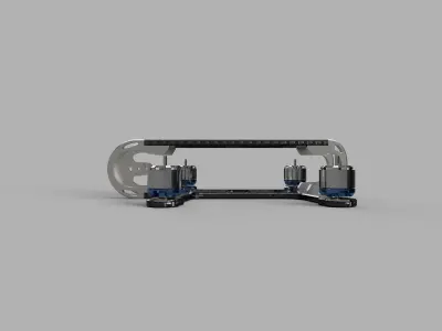Racing FPV Drone Frame 3 3D Printing 3D print model