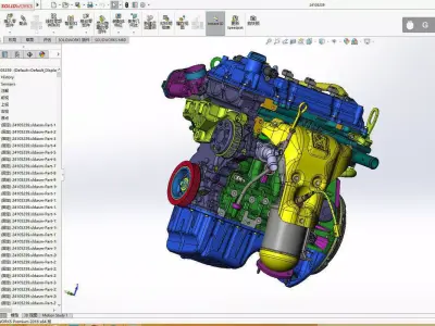 Engine sw2014 3D model
