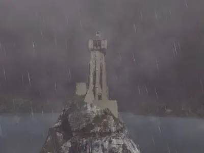 Medieval Castle 3D model 5