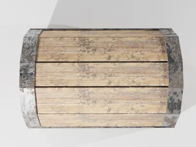 Old box Low-poly 3D model purchase