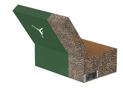 Jordan Box PBR 05 Low-poly 3D model