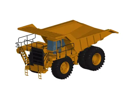 Highway Truck 3D model