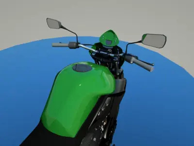 Kawasaki ER7 3D model