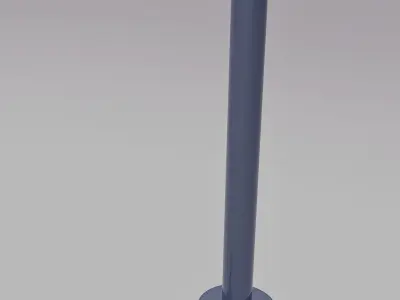 Copper Tube M Shape Bending Machine Low-poly 3D model