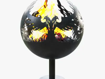 fireplace  phenix 3D model