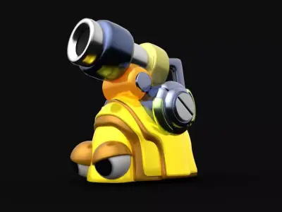 GunBound Grub 3D model