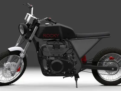 kgf bike 3D model