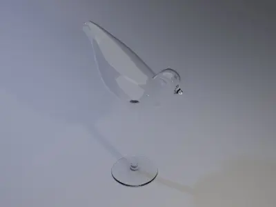 Bird shaped cup Free 3D model