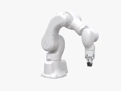 Pharma Robot w Gripper 3D model