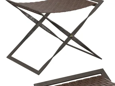 Antic Bench 3D model