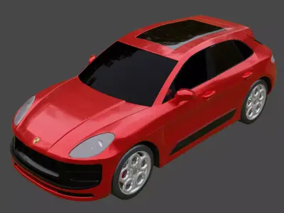 Porsche Macan GTS  3D model