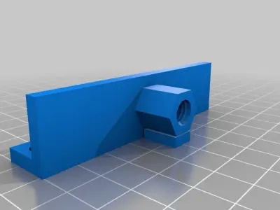 Support for auxiliary fan Free 3D print model