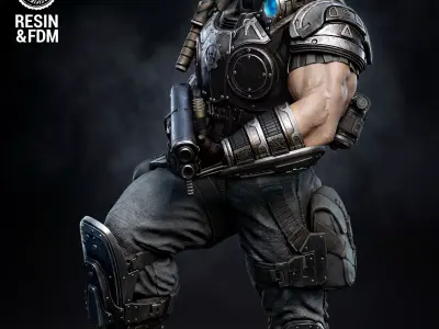 Wicked Video Games Dom Sculpture 3D print model