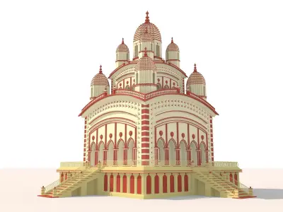 kali Temple 3D model