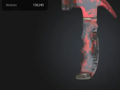 Iran Abzar Hammer 3D model