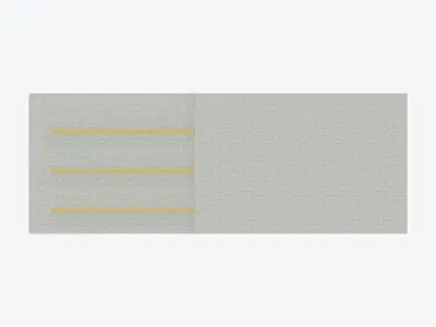 Partition - Contemporary - Changeall - Left - Shelves Low-poly 3D model