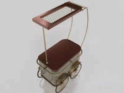 Tasting Cart 3D model