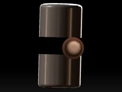 stylized fantasy battle hammer 3D model