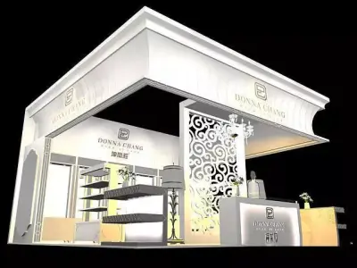 Exhibition - Area - 6X6-3DMAX2009-19 3D model