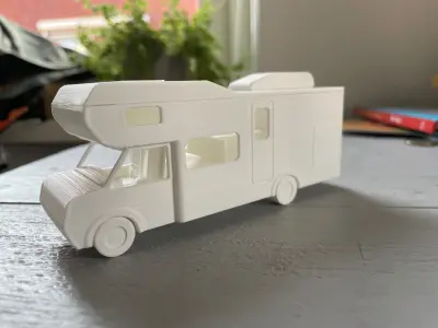Camper Car 3D print model