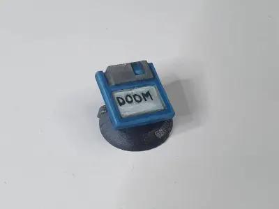 star grave loot tokens 3D print model