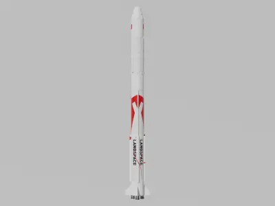 Zhuque-2 Launch Vehicle Blender-FBX 3D model