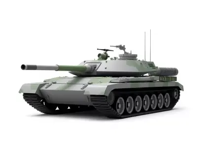 Urban Camouflage Tank model pack Low-poly 3D model