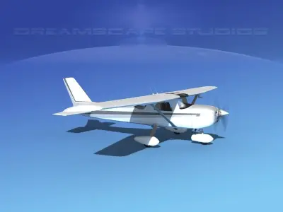 Cessna C152 Aerobat V07 3D model
