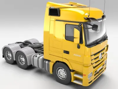 MERCEDES-BENZ ACTROS 2660 - SPEDITION BENDER 3D model