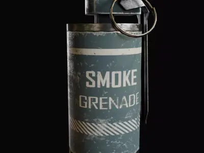 Tactical Military Equipment Pack  game ready Low-poly 3D model