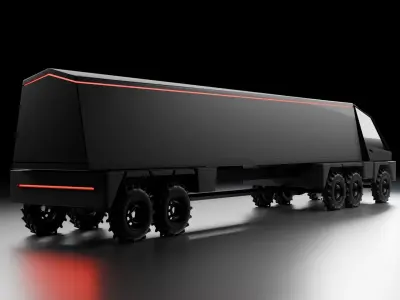 truck 2030 model Free 3D model