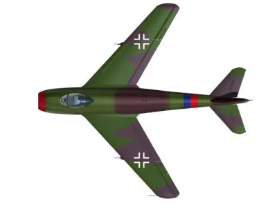 Messerschmitt P1101 3D model