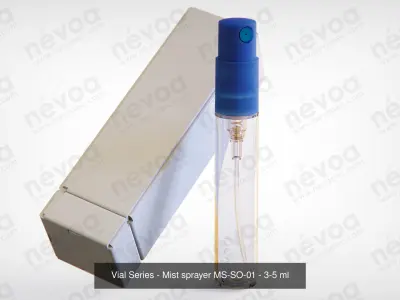 Vial Series - Mist sprayer - Cream pump - 3-5 ml 3D Model Pack