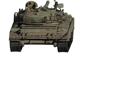 Type 59d tank 3D model