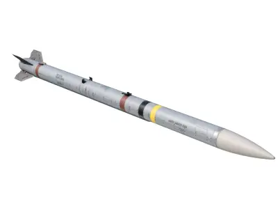 AIM-260 AIM-260A Joint Advanced Tactical Missile 3D model