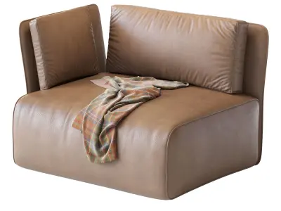 Smuk armchair from Novobile 3D model