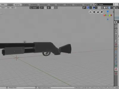 Sgotgun gun Free 3D model