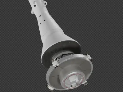 Excalibur Almaz Reusable Reentry Vehicle 3D model
