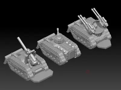 SCION OF TERRA SET 3 Epic - Armageddon  3D print model
