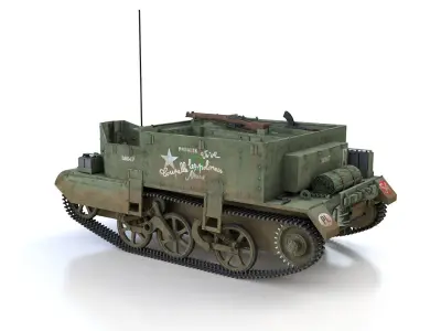 Bren Gun Carrier - BUC - 38047 3D model