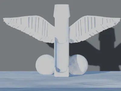 Neo Armstrong Cyclone Jet Armstrong Cannon Free 3D model
