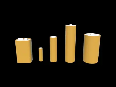 Battery 3D model
