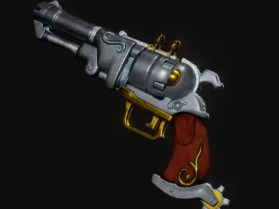 Overwatch McCree Sherlock Low-poly 3D model