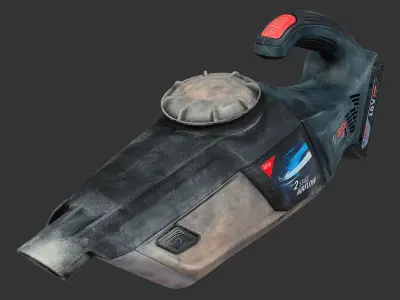 Bosch GAS 18V-1 Handheld Vacuum Cleaner RAW Scan 3D model