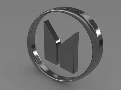 Isuzu Logo 3D model