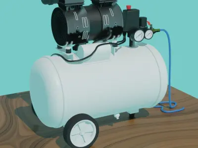 Air Compressor 3D model purchase