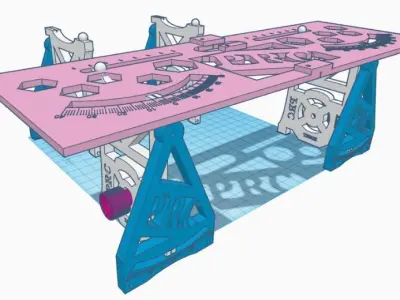 RC Car 1 10 Setup System 3D print model