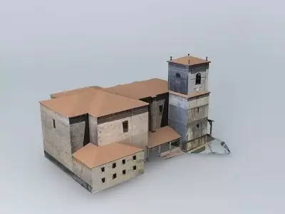 Albiztur Church Free 3D model