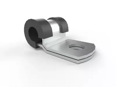 Cable Clamp M7 Low-poly 3D model